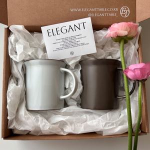 소담 머그잔 2p선물세트 모던 홈카페 집들이 신혼