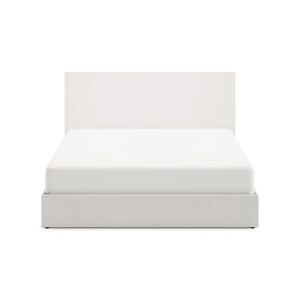 르블랑 침대 플랫형 화이트 Q (퀸), 릴리 매트포함, 하드타입