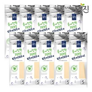 명진 마이마이 고무장갑 소형 S 아이보리 X 10개