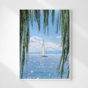 감성 바다 풍경 인테리어 액자 포스터_ Hidden