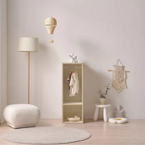 리틀도리 틈새 옷걸이 행거 수납장 오픈장 E0 아이옷장 어린이수납장 행거선반장