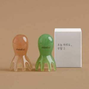 문어 괄사 하드핏 두피 마사지기 머리 지압 마사지