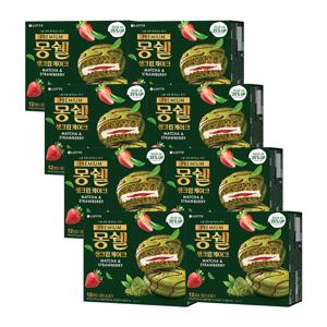 프리미엄 몽쉘 말차n딸기 444g x8개