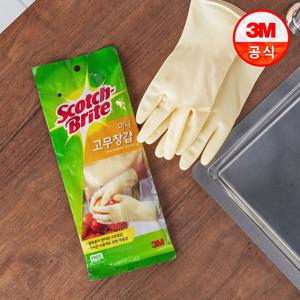 스카치브라이트 라텍스 고무장갑 미니