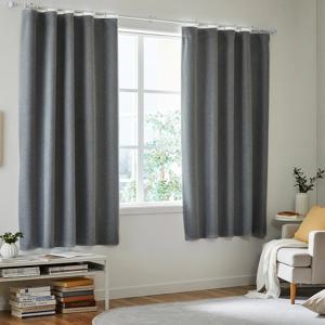 ON 높이조절 셀프맞춤 100% 빛차단 반창문 암막커튼 140x180x1P그레이