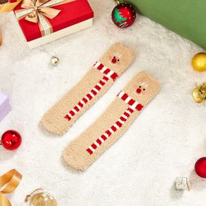 잇츠삭스 크리스마스 보들보들 진저쿠키 양말