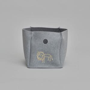 Lion Felt Basket