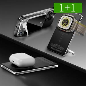 1+1 초슬림 맥세이프 보조배터리 5000mAh 10000mAh 무선 고속충전 F16