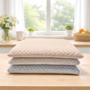 허니콤 끈달린 메모리폼 방석 40X40