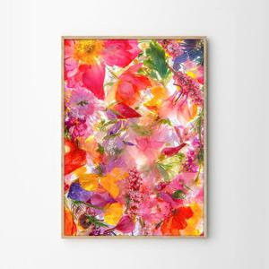 연애운 봄분위기 꽃그림 액자 LUMINA BLOOM