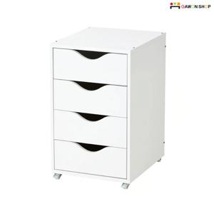 FRIIDROTT 바퀴달린 4단 서랍장/수납장