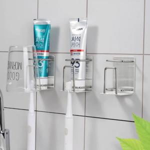 스텐 칫솔꽂이 칫솔 치약 꽂이 걸이 거치대 홀더