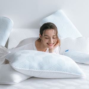 단품/1+1 웰어베드 듀라웰 알레스카 냉감 베개커버(베개솜&메모리폼커버)