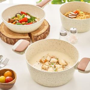 [1+1] 바닐라빈 시리즈 세라믹 코팅 냄비/프라이팬 10종 골라담기