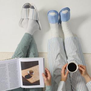 워셔블 멀티 스트라이프 거실화_2개