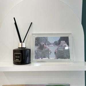 포토아크릴액자 프레임 투명 사진 자석 - 인생네컷형