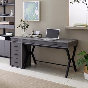 카븐 1200 철재서랍책상 세트