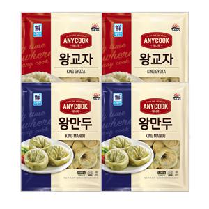 애니쿡 왕만두 1050g*2개 +애니쿡 왕교자 1050g*2개