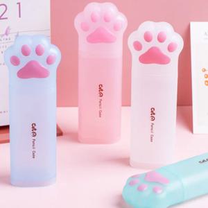 고양이 발바닥 필통 미니연필케이스 고양이발 필통