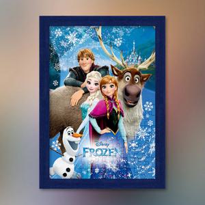 겨울왕국 - 겨울 이야기 (오버사이즈) 직소 퍼즐+액자 세트 디즈니 애니메이션 300피스