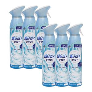 페브리즈 에어 린넨 스카이 165g x6 /실내냄새제거/방향제