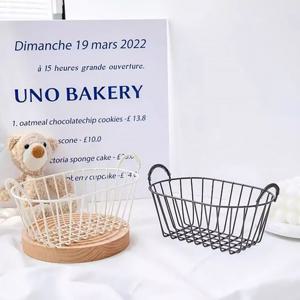 스프링 핸드 철제 바스켓