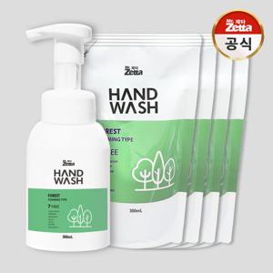 포밍 핸드워시 포레스트 300m 1+4