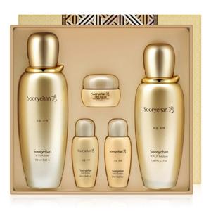 보윤 2종 기초세트 여성 기초 화장품 스킨 로션 탄력 주름 개선 선물