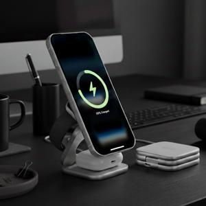 Squarewon 2nd Gen Qi2 25W 3in1 맥세이프 무선 충전기