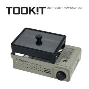 포켓 올인원 스토브 TKSCG02-PKG1 구이바다미니 휴대용가스버너 캠핑버너