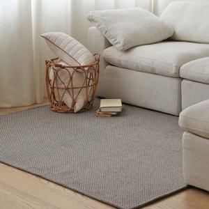 [리퍼] 플레인 먼지없는 사계절 단모 사각 러그 - 3colors / 3size