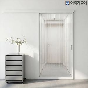 원슬라이딩 현관 중문 슬라이딩 아파트 1.4초슬림 모루강화 1200mm 노옵션