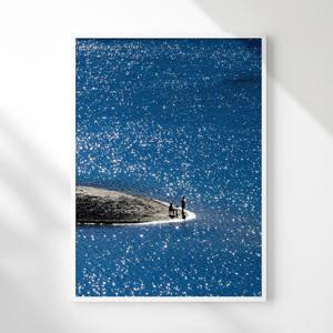 북유럽 차분한 감성 풍경 빈티지 바다 포스터 원룸 인테리어 액자_calm04