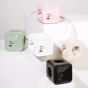 멀티마스터 C타입 PD 충전 3포트 4구 4000W 고용량 큐브 멀티탭 BL-Y403PD