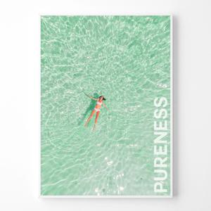 바다 감성 인테리어 윤슬 여름 풍경 포스터 액자_pureness wonan_P