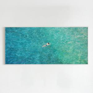 와이드 창문 포스터 액자 대형 인테리어 소품_Pure Tranquil
