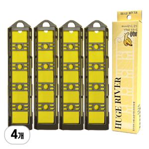 걸이형 초파리트랩 화분 화장실 권연벌레 러브버그 노린재 하루살이 퇴치 끈끈이 4P