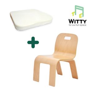 MKYK 유아교사용(성인용) 의자 + 방석 세트