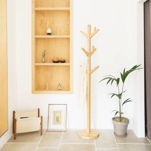 [리퍼]브랜치 원목 스탠드 옷걸이