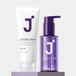 퍼플제이 노워시 워터팩 200ml + 헤어오일 워터 글로우 100ml