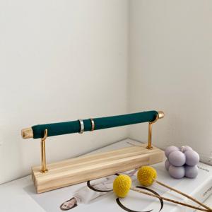 1줄 반지 진열대 걸이 거치대 악세사리 진열대 청록