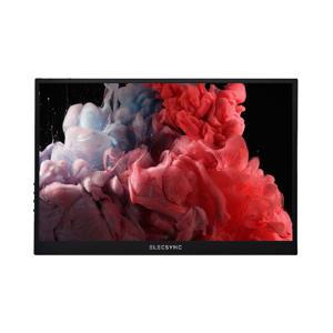 휴대용 터치 모니터 보조 듀얼 FHD 서브 덱스 노트북 33.78cm, 블랙