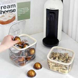 버터엣지 원터치 홈카페 커피 캡슐 보관함 2size