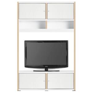 2000시스템5단-1300TV책장(상/하문형) 책꽂이 수납장 진열장