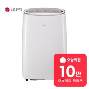 [렌탈] 휘센 듀얼호스 이동식 에어컨 (화이트/로즈데코) PQ08FDBAS