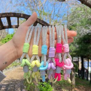 SET세트 핑거탭+핸드스트랩(샤이닝블러썸) 폰스트랩 여행스트랩 전기종