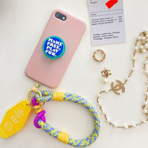 SET세트 핑거탭+핸드스트랩(서울) 폰스트랩 여행스트랩 전기종