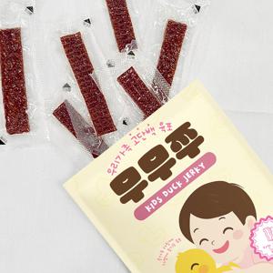 무무쭈 35g 오리고기 육포 어린이 단백질 간식 무항생제 국내산 오리