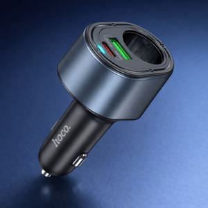 에어그립 호코 차량용 240W 멀티 시거잭 고속 충전기 C타입 3in1 3포트 PD35W