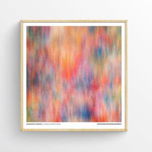 정사각형액자  CHROMATIC ENTROPY